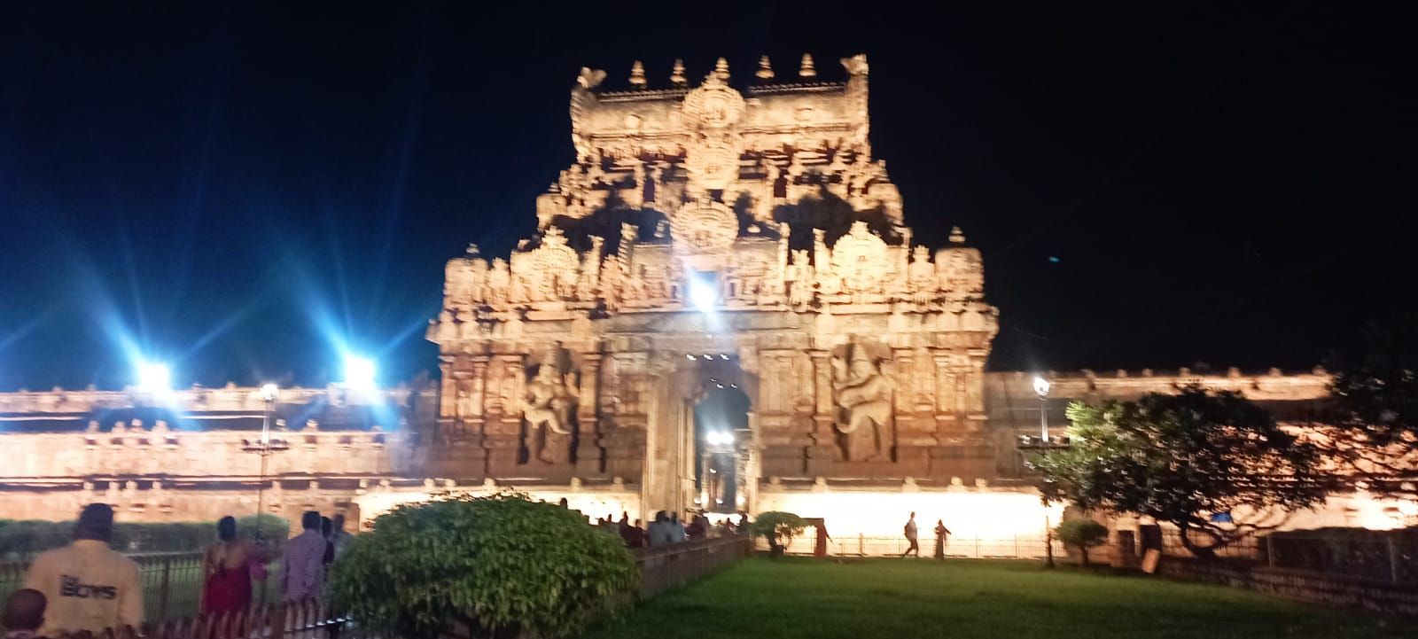 The Brihadeeswara Temple at Thanjavur, built by the Chola king Rajaraja I in 1010