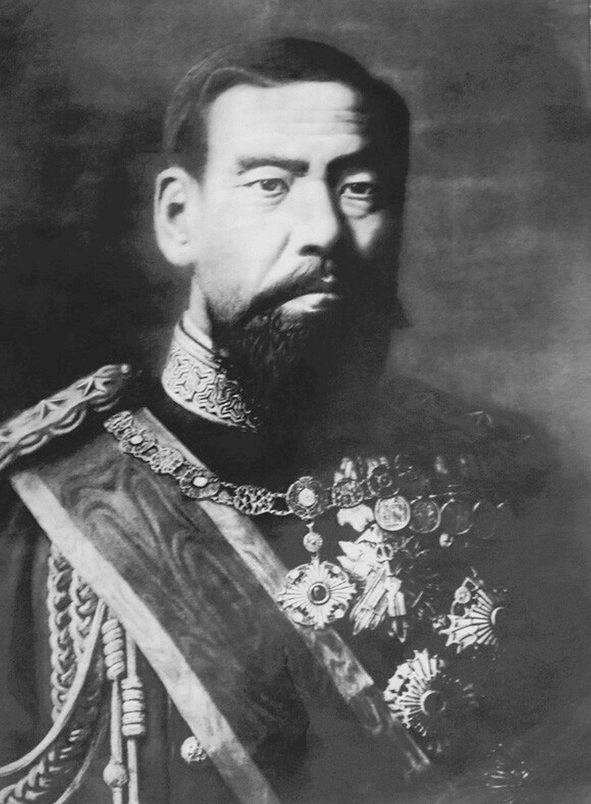 Emperor Meiji of Japan in a 19th-century photograph — the sovereign of Japan's imperial age