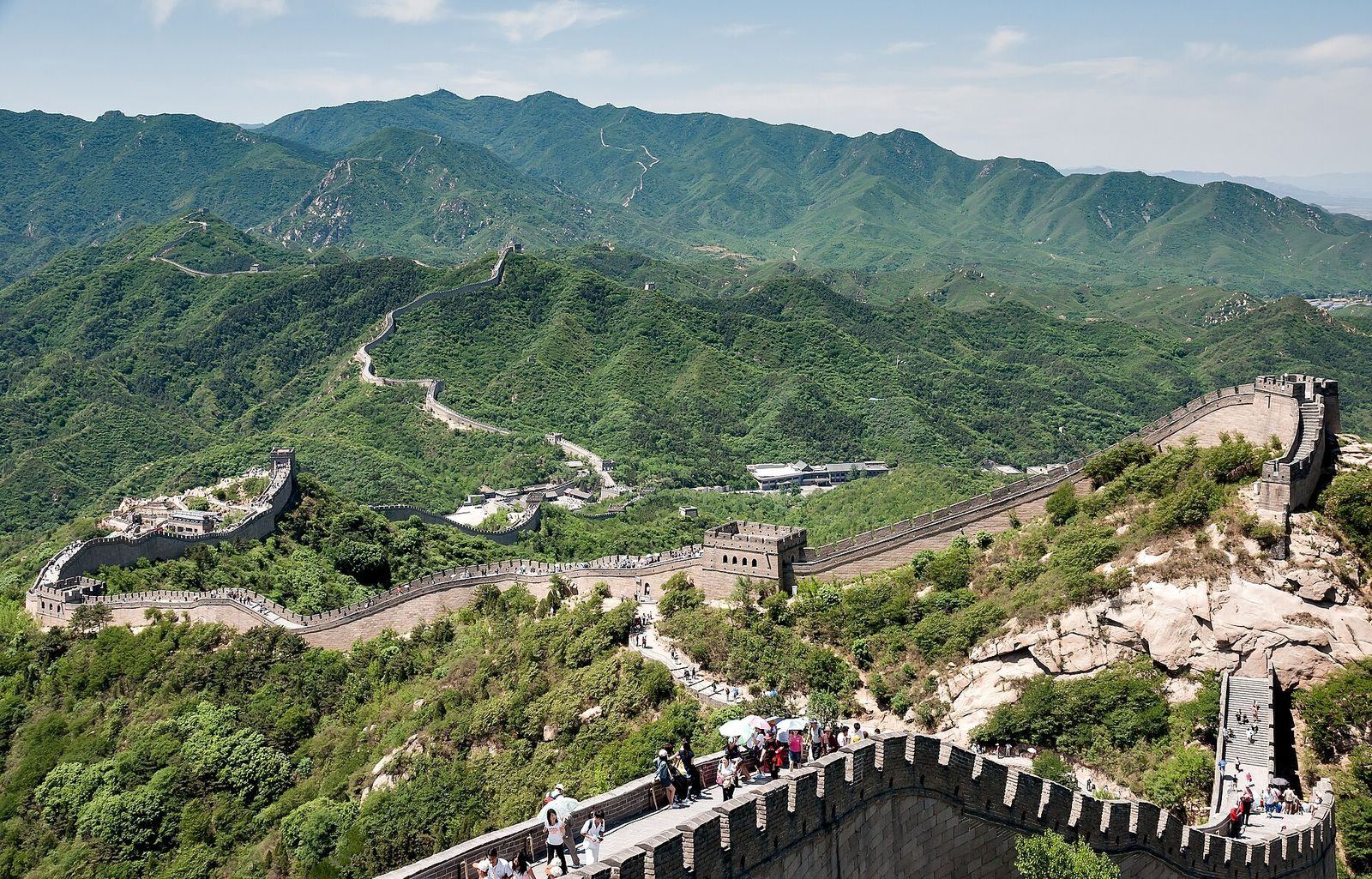 La Grande Muraille à Badaling — le grand système de fortifications septentrionales de la dynastie Ming