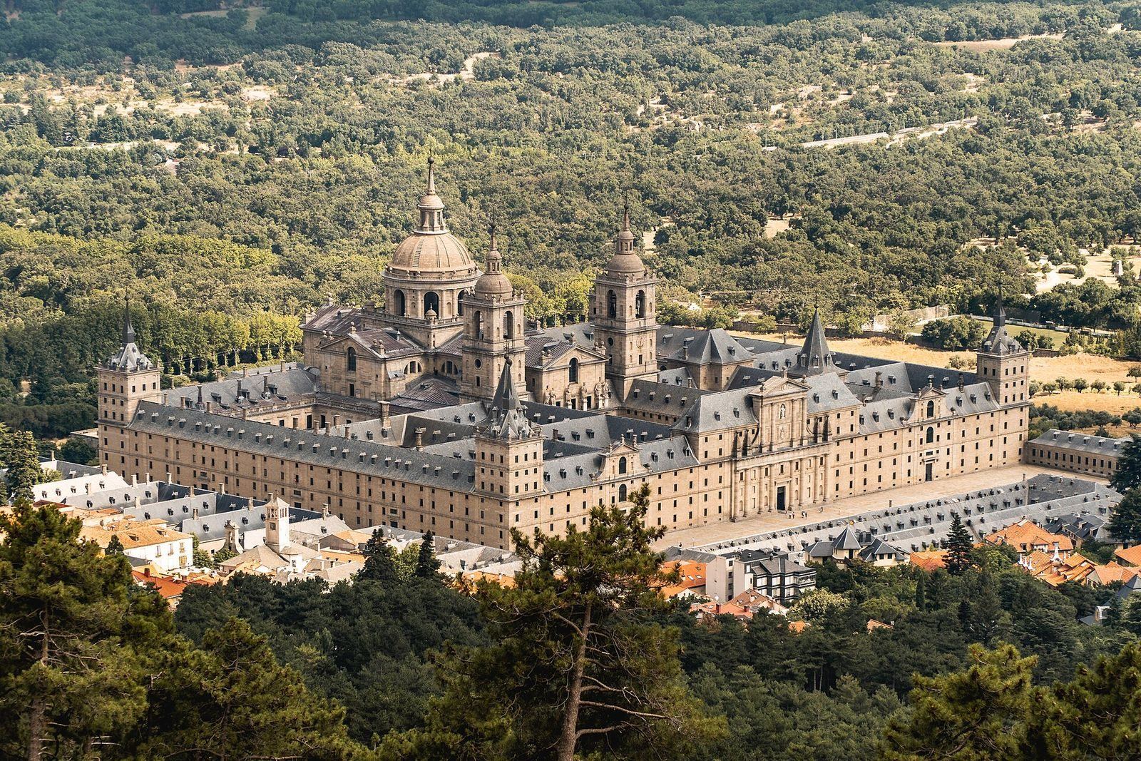 The monastery-palace of El Escorial, built under Philip II of Spain in 1563–1584