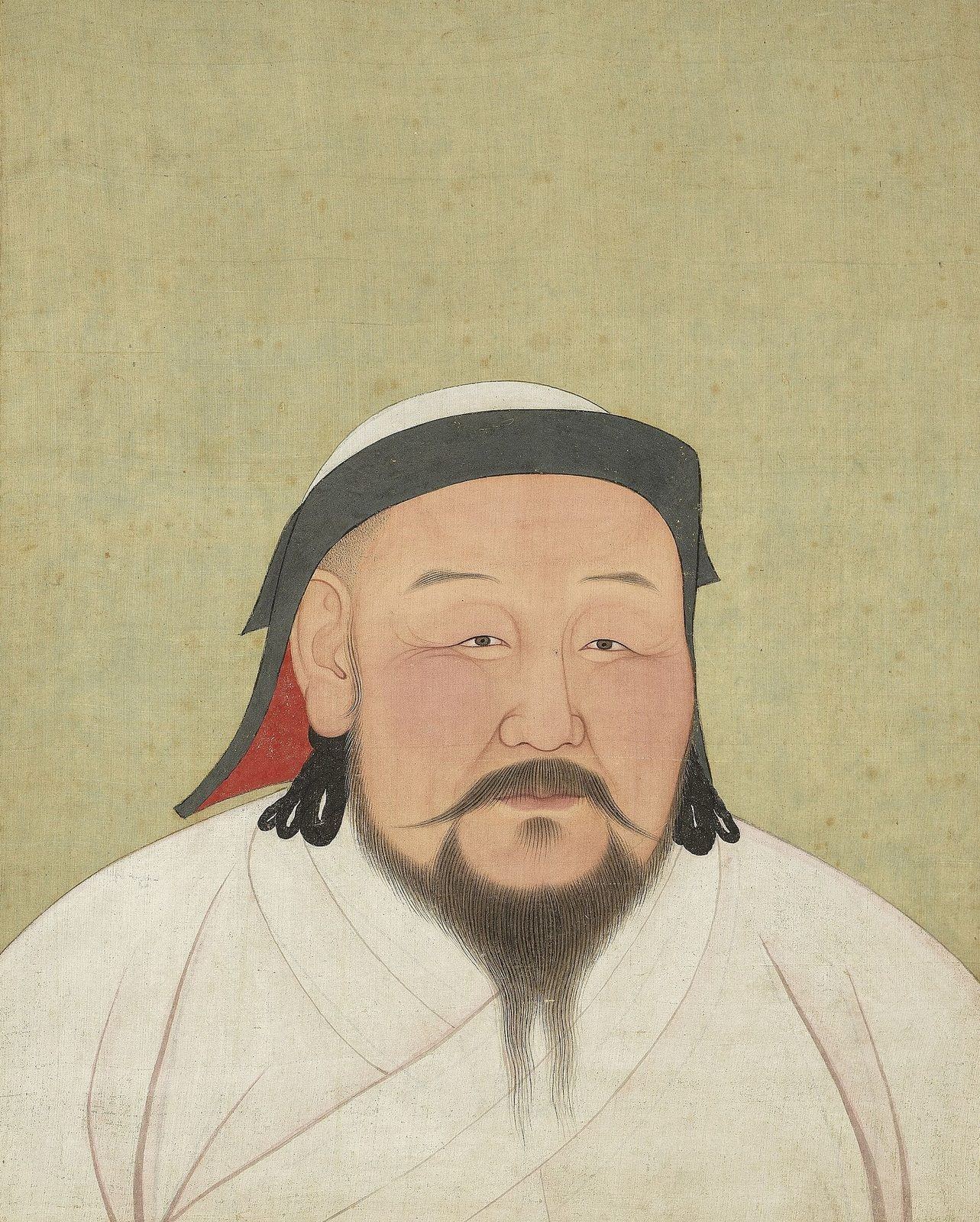 Kublai Khan, founder of the Yuan dynasty — imperial court portrait