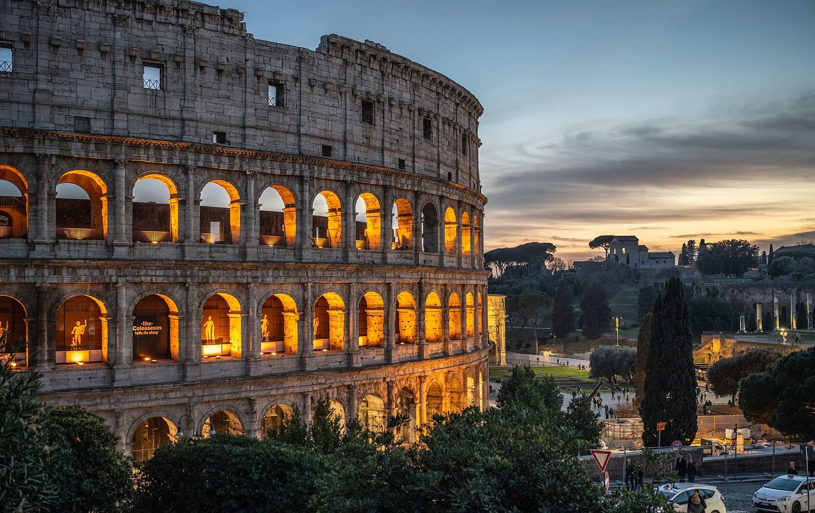 Vision d'artiste de Rome à son apogée