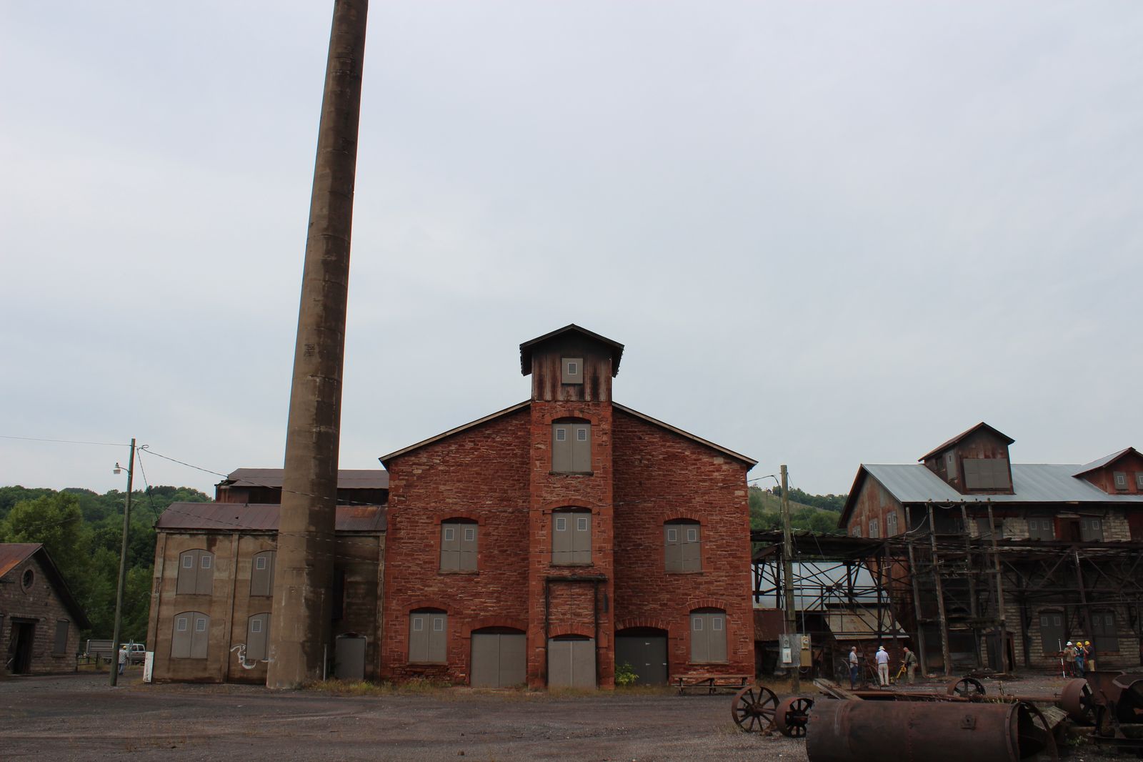 A copper smelter complex