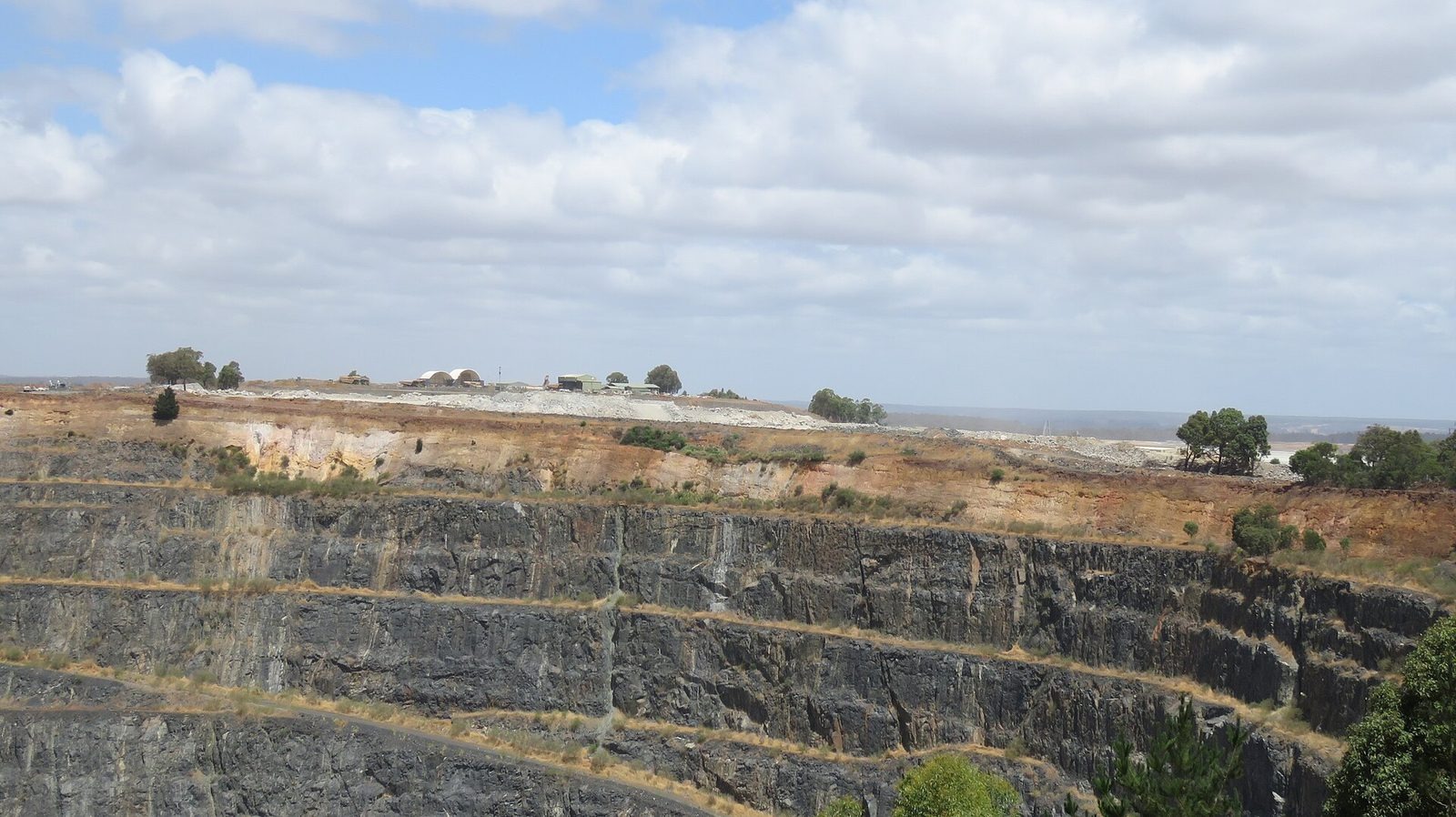 La mine à ciel ouvert de lithium de Greenbushes, en Australie occidentale