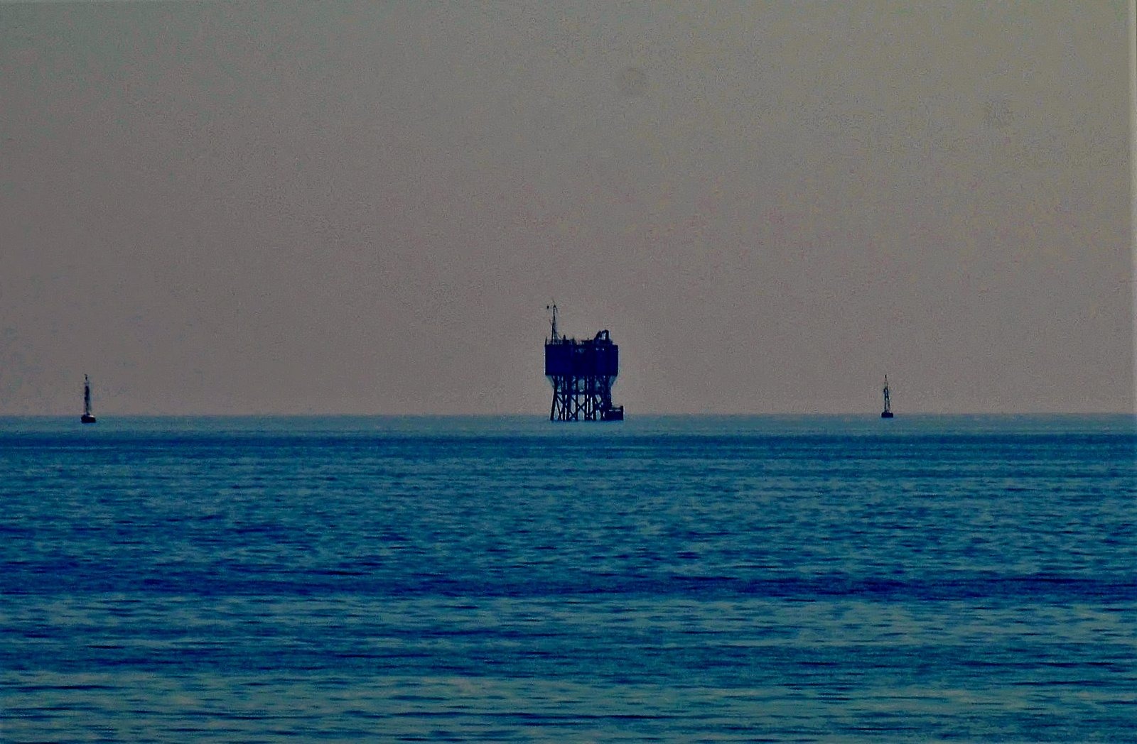 Une plateforme gazière offshore en mer de Marmara