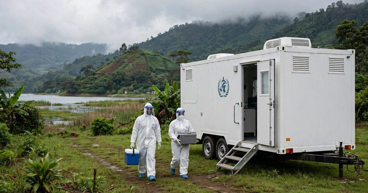 Ebola : le labo sur roues qui traque le virus
