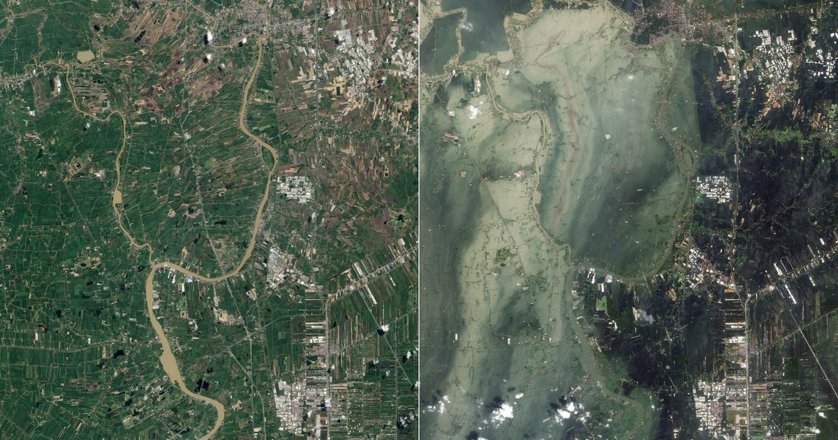 Thaïlande : des villages inondés pour protéger Bangkok face aux crues